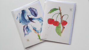 Set N°4 : Iris, cerises