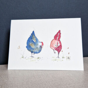 Les deux poules