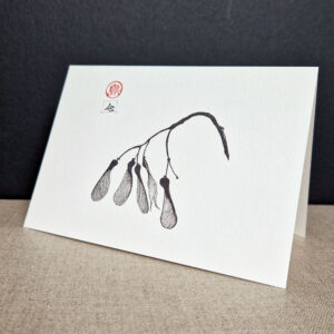 Graines à l'encre de chine