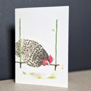 Poule balançoire